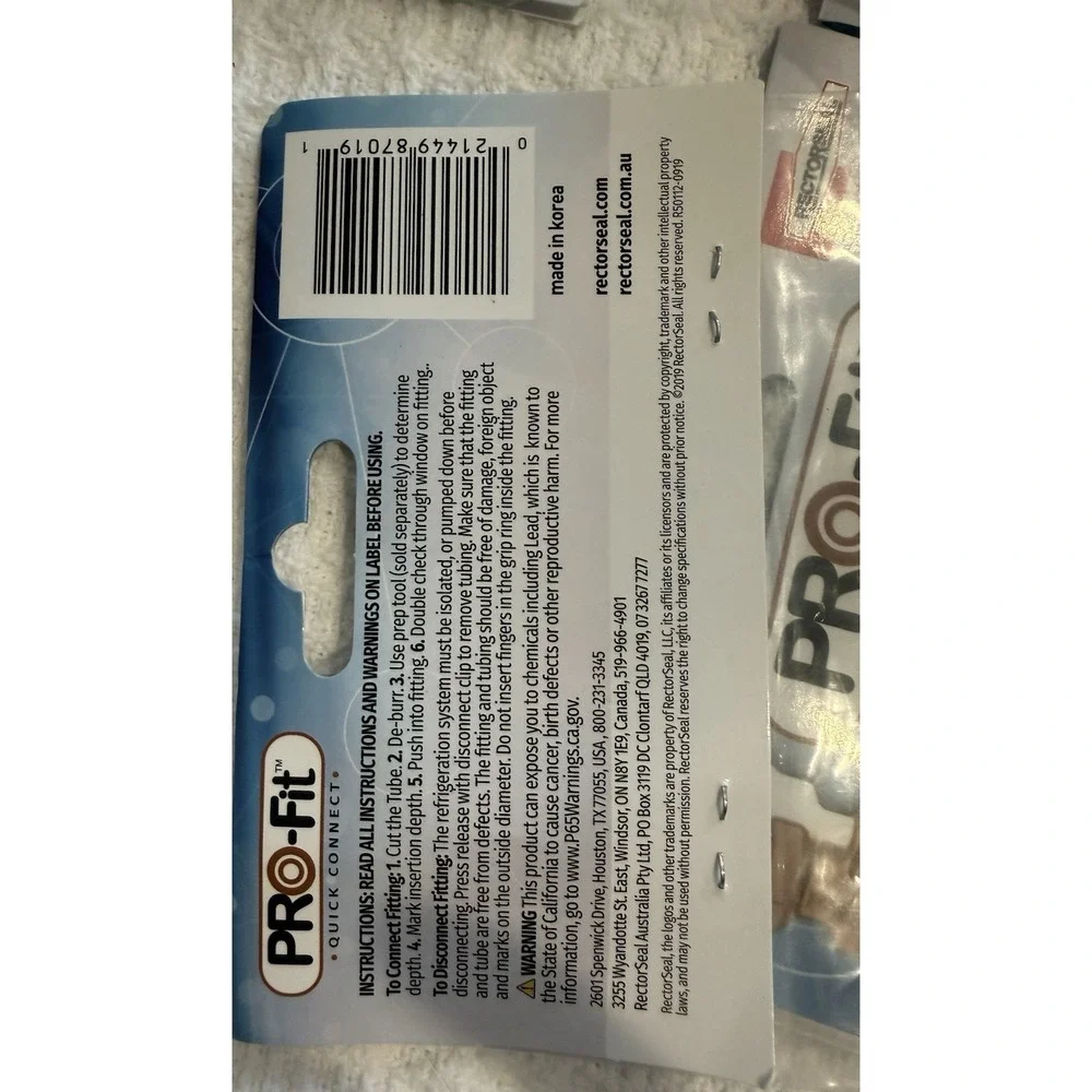 rectorseal pro fit